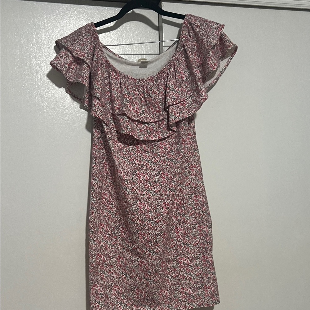 H&M Pink Floral Mini Dress